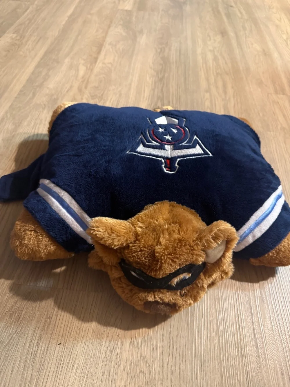 Tennessee Titans T-Rac Mascot Pillow Pet 18” NFL Raccoon Plush Team Pets 2011